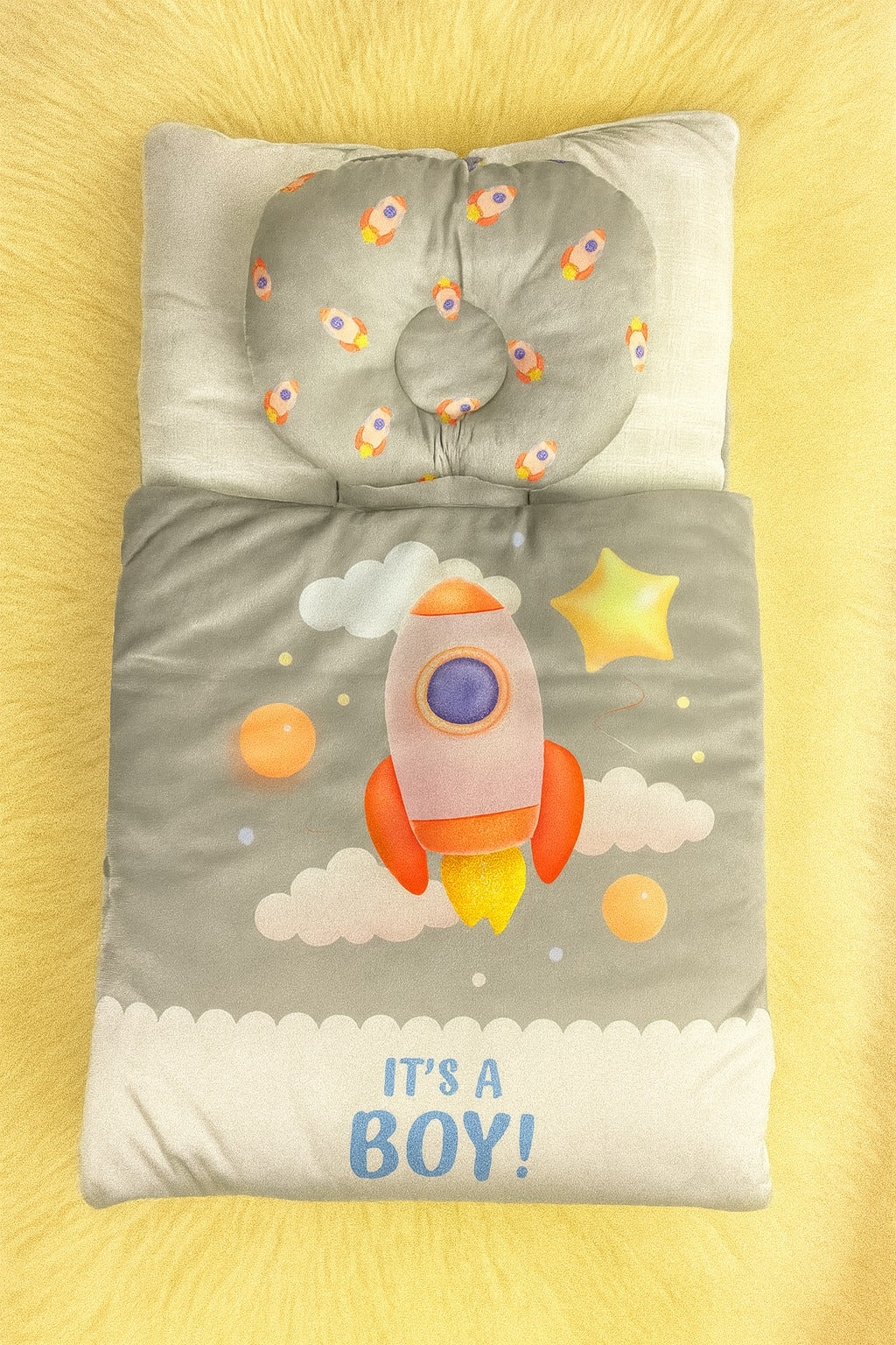 SHT446-Velvet Carry nest with Pillow